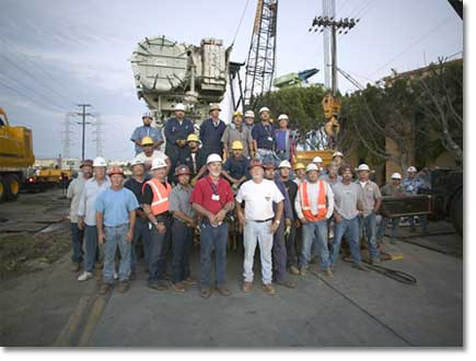 The NASSCO workforce - competent, industrious, dependable people.