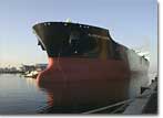 BP-4 docks at NASSCO upon completion of its five-day-long sea trials.