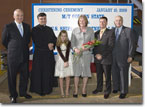 The Sponsor's party for the Golden State christening.
