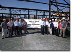 The Start of Construction ceremony for Hull 503 is held on July 24, 2008.