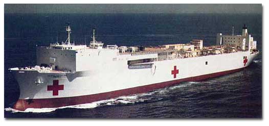T-AH 19 CLASS HOSPITAL SHIP