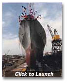 Ship Launch - Click to view Launch Movie