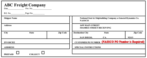 Freight Slip - click to enlarge