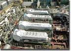 In January 2005, the ship's four Fairbanks Morse/MAN B&W 9L and 8L 48/60 diesel generators were lifted into place.  The generators will deliver total installed power of 35.7 megawatts.