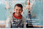 Wally Schirra Christening Ceremony Program