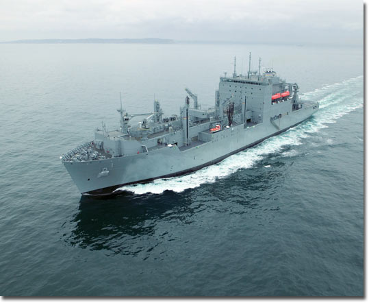USNS Lewis and Clark (T-AKE 1) was delivered to the Navy on June 20, 2006.