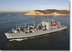 USNS Sacagawea (T-AKE 2) was delivered to the Navy on Feb. 27, 2007  
