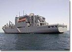 USNS Alan Shepard at sea (June 2007).