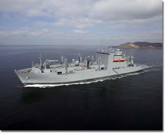USNS Robert E. Peary (T-AKE 5) was delivered to the Navy on June 5, 2008.