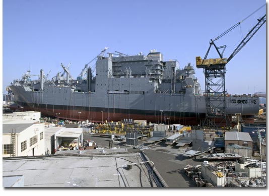 A view of the Amelia Earhart days before her April 6 launch.