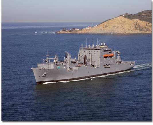 USNS Carl Brashear (T-AKE 7) was delivered to the Navy on March 4, 2009.
