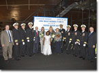 The Sponsor's Party for the USNS Wally Schirra christening.
