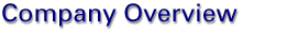 Company Overview